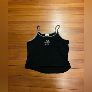 URBAN ATHLETE Black Hamsa cotton tank top small/medium